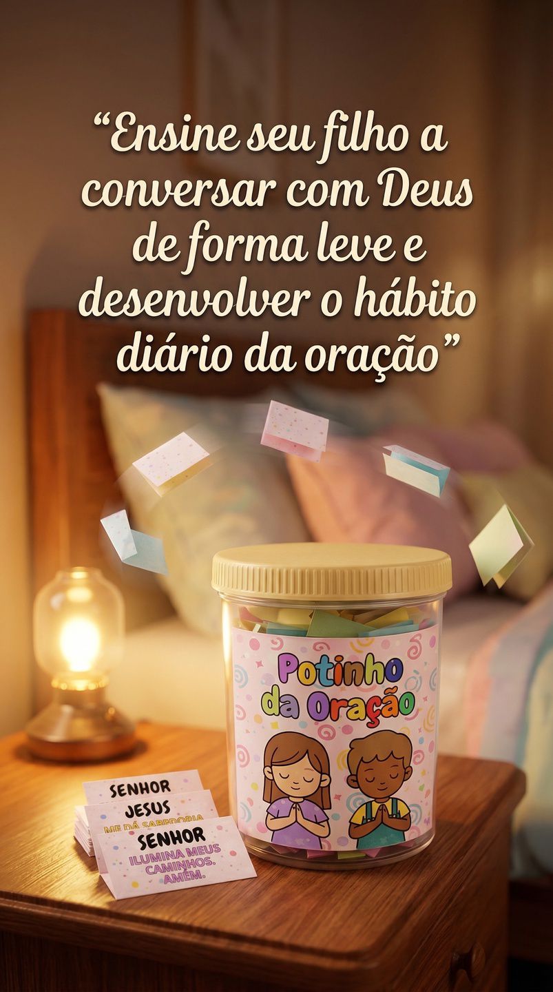 Potinho da Oração para Crianças